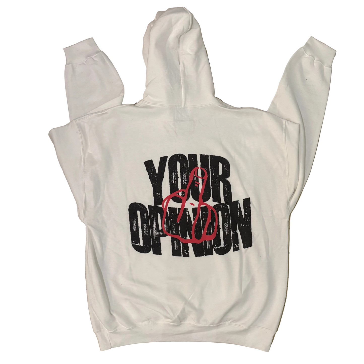 “Keep your opinions” hoodie