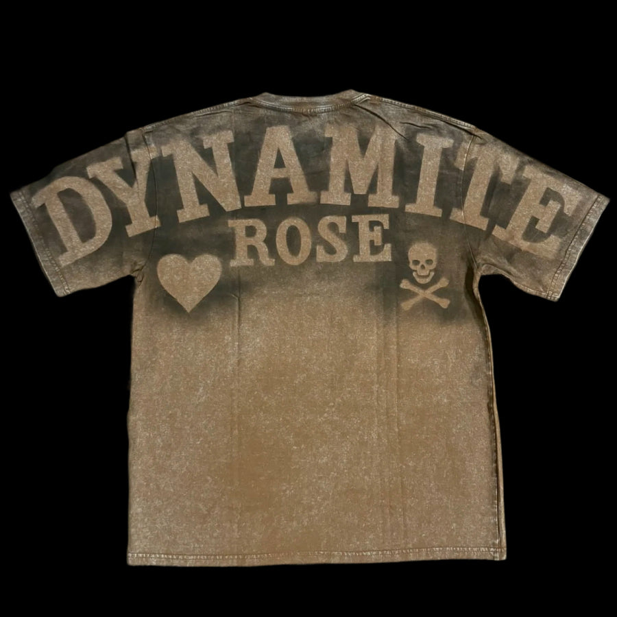 “Rock Bottom” Acid wash tee