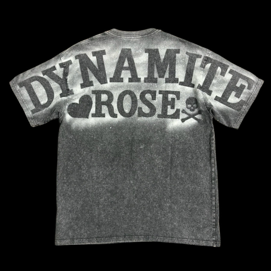 “Rock Bottom” Acid wash Tee