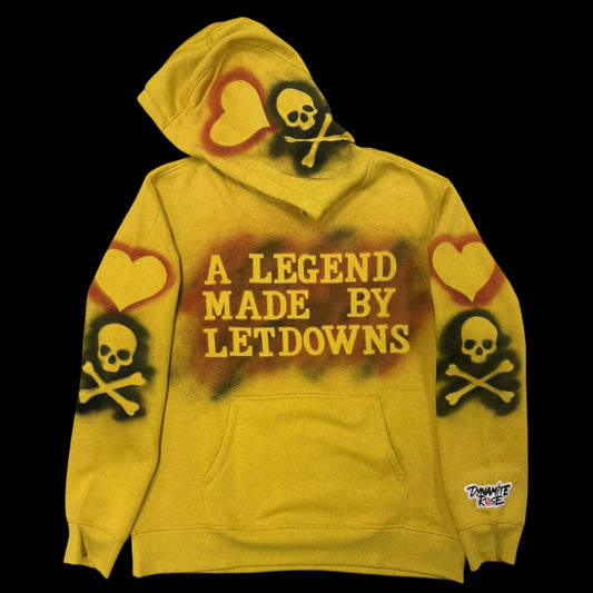 “Legend Made By Letdowns” Hoodie. LIMITED EDITION.