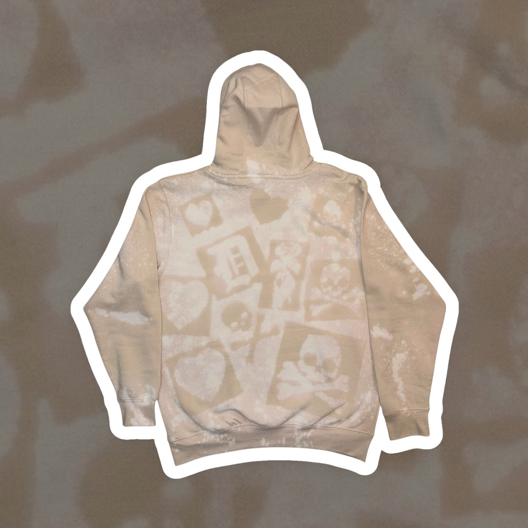 Cream & Bleach jogger set