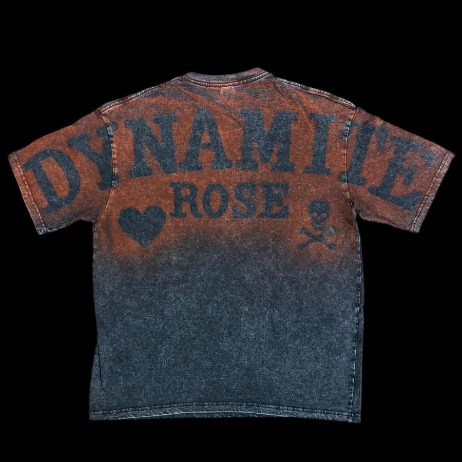 “Rock Bottom” Acid wash tee