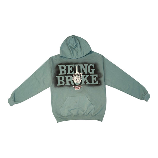 “F being broke” hoodie