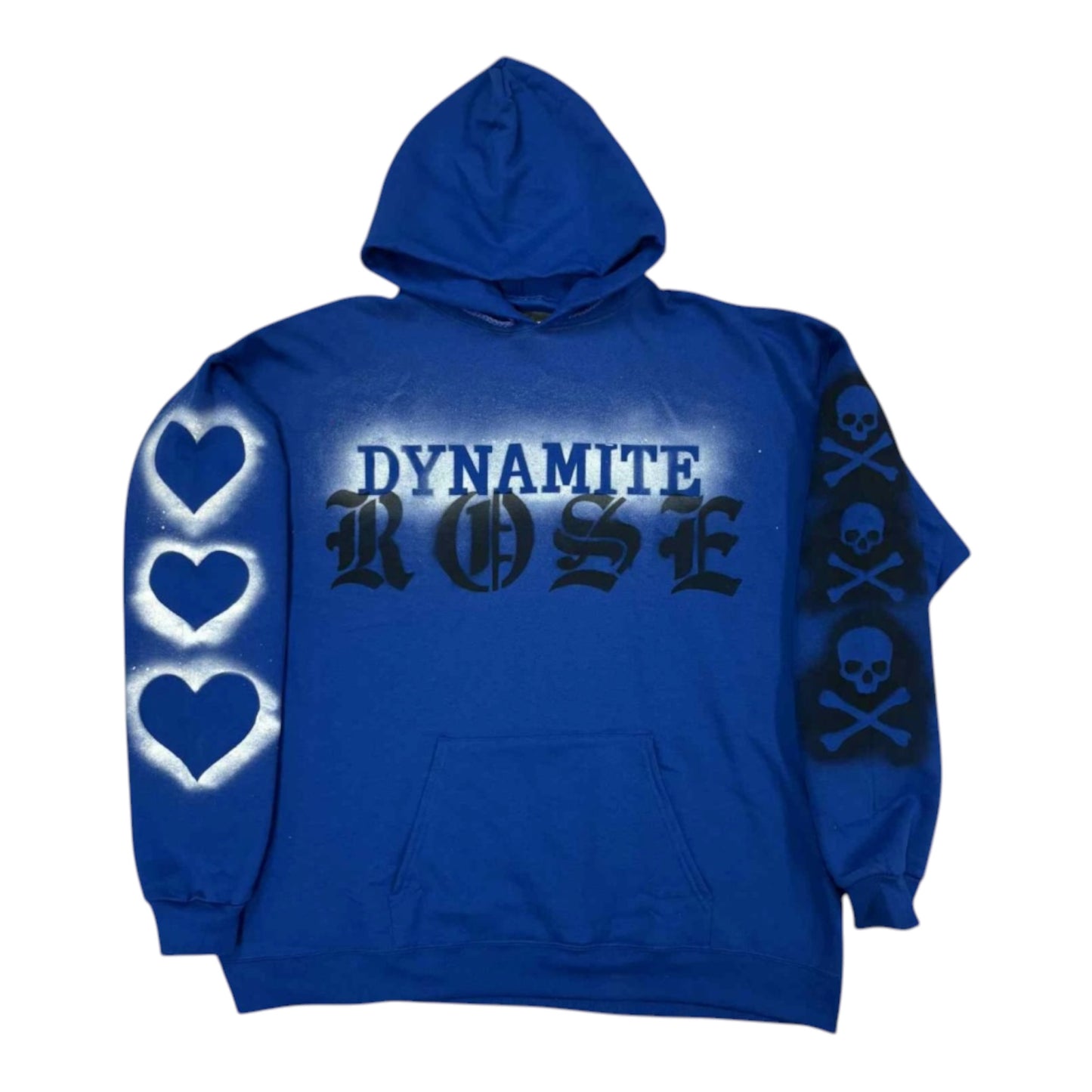 Dynamite Rose Painted Hoodie