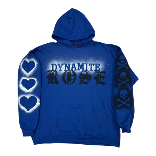 Dynamite Rose Painted Hoodie