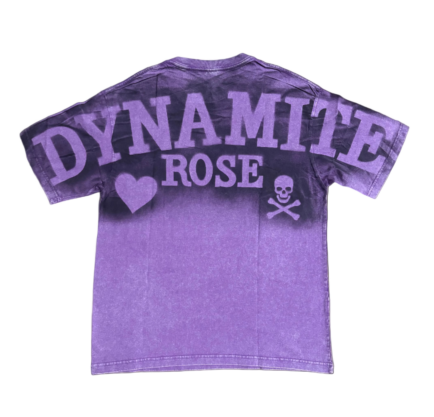 100% cotton acid wash tee