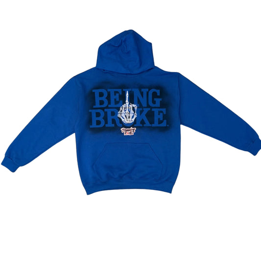 “F being broke” hoodie